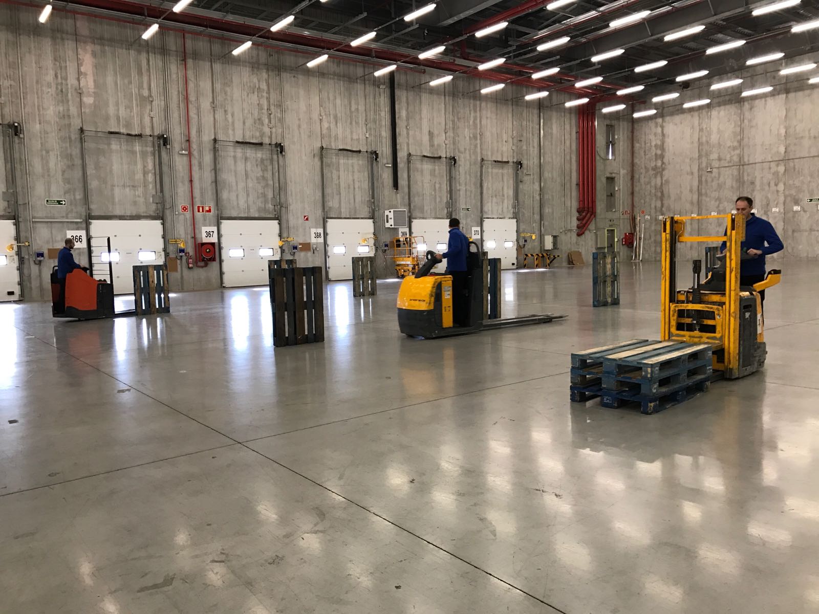 Prácticas del curso en la Plataforma Logística Meco