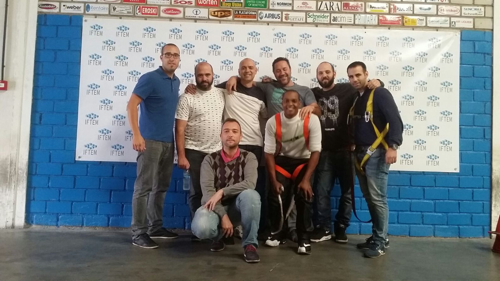 Grupo de formadores de Leroy Merlin