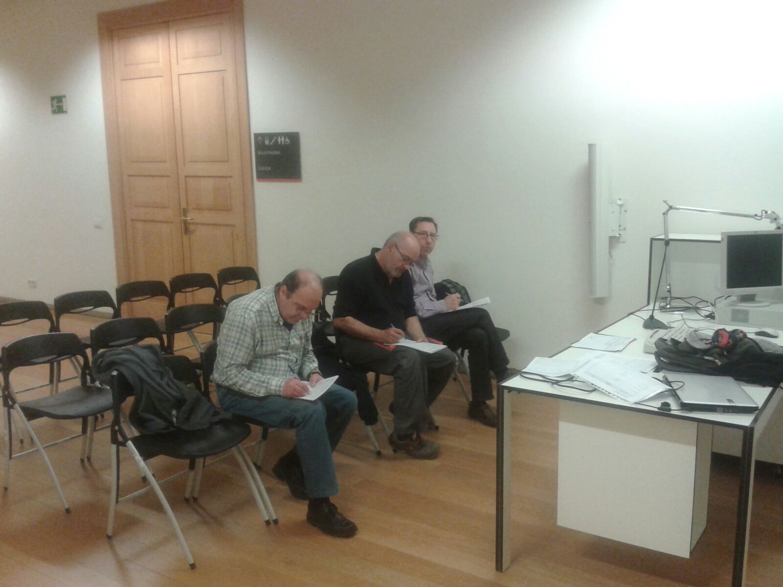 Evaluación teórica en el Museo Nacional del Prado