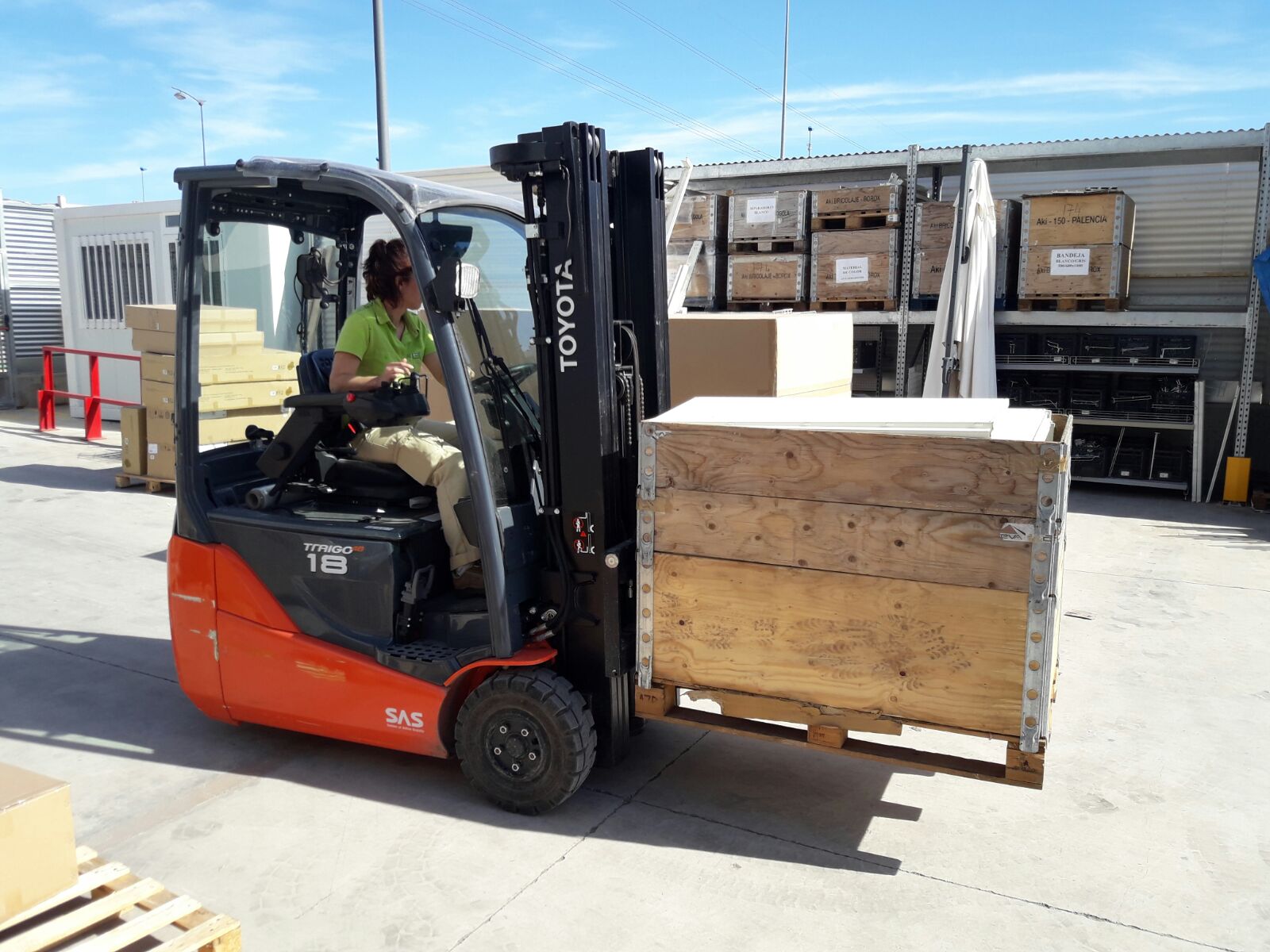 Actualización de Carretillas Elevadoras en aki Ondara