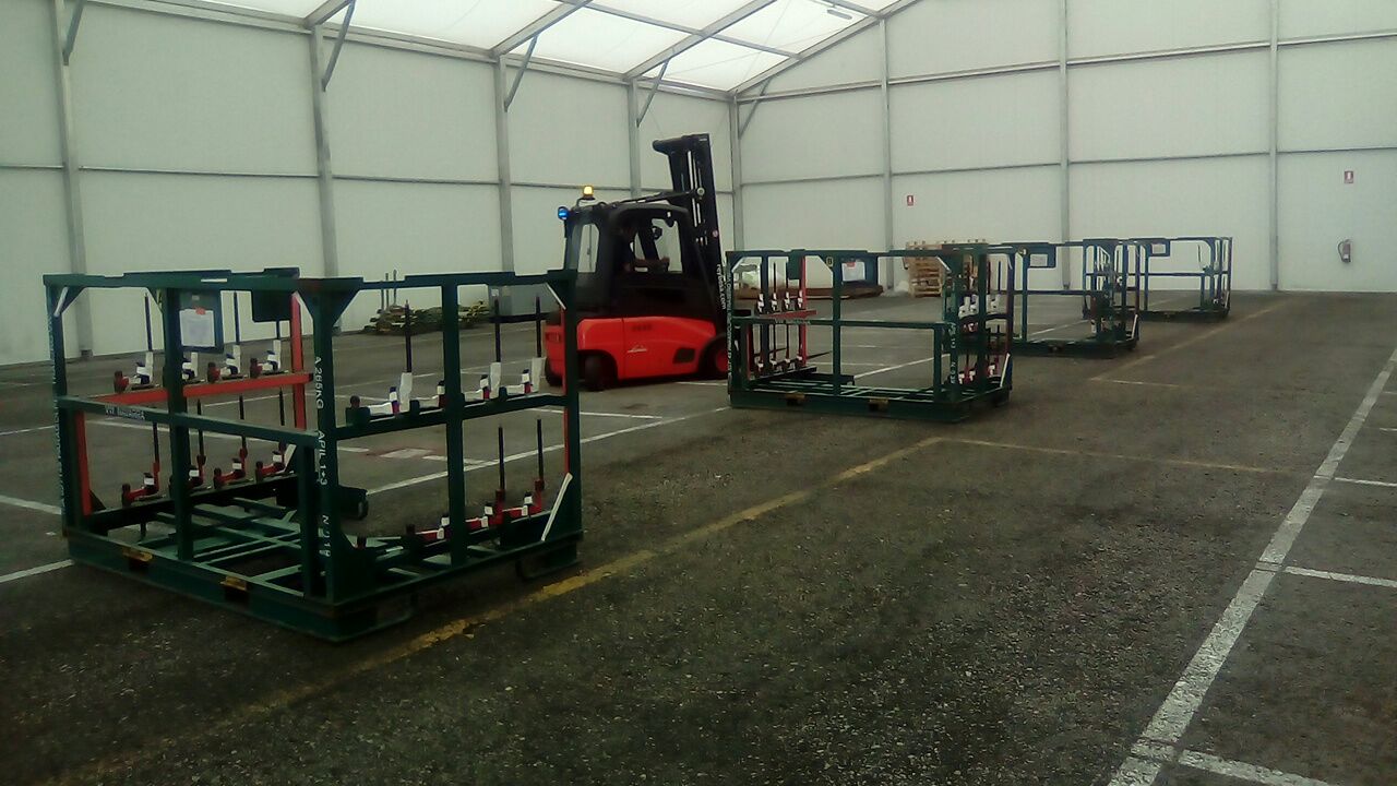 Ejercicio de circulación con obstáculos en ID LOGISTICS