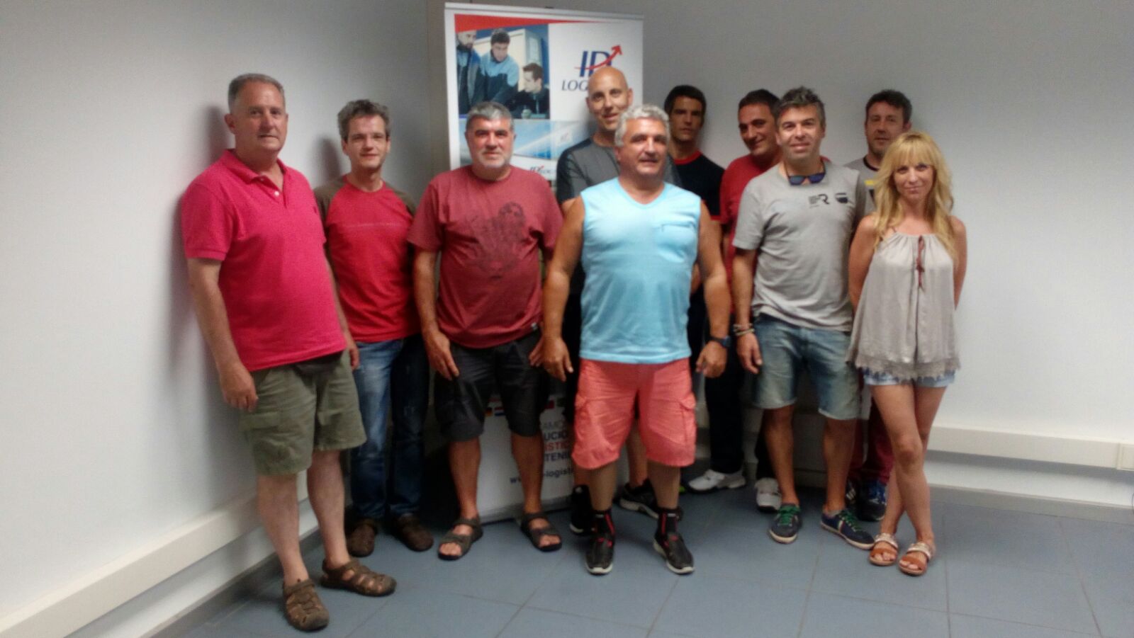 Primer grupo de actualización formativa en ID LOGISTICS