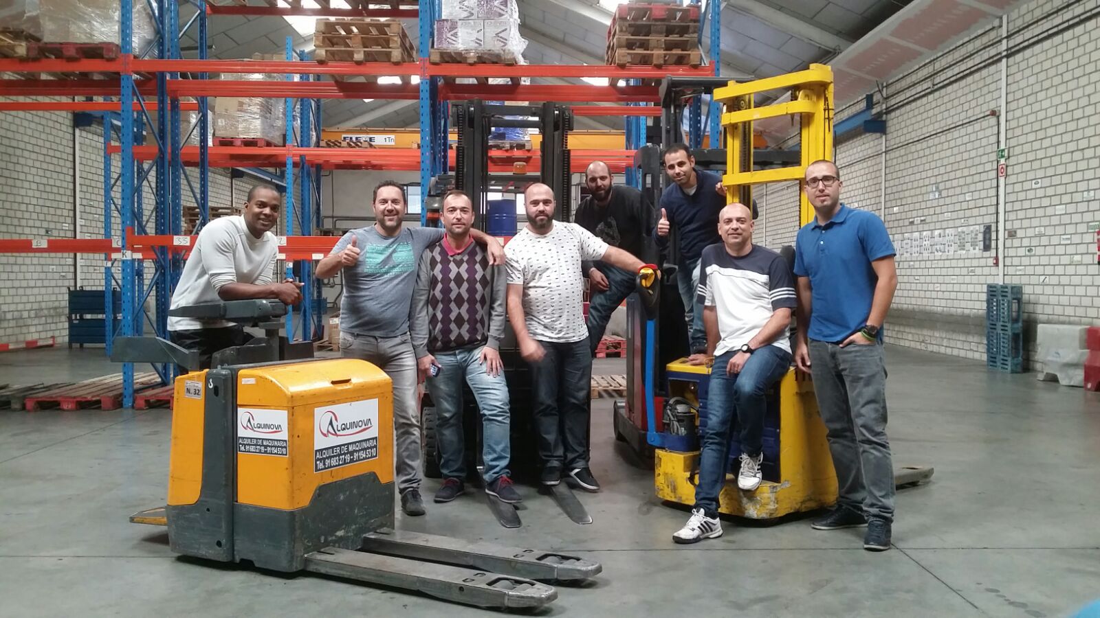 Formación de Formadores de Carretillas Elevadoras para Leroy Merlin