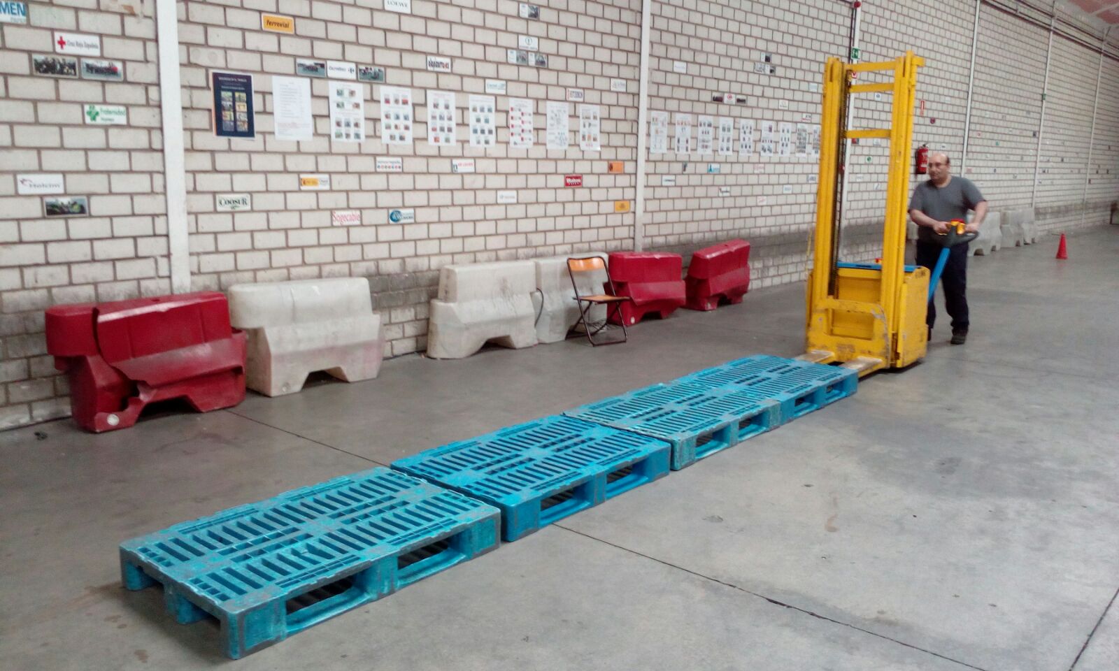 Prácticas de apilador para la Fábrica Nacional de Moneda y Timbre
