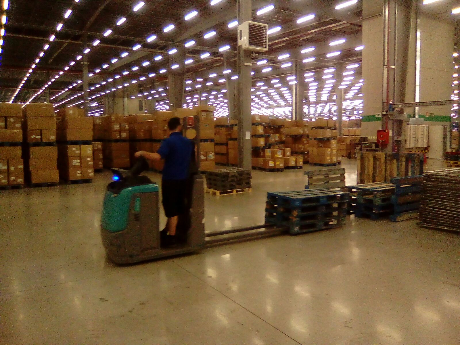 Ejercicio de Recogepedidos de nivel bajo para INDITEX