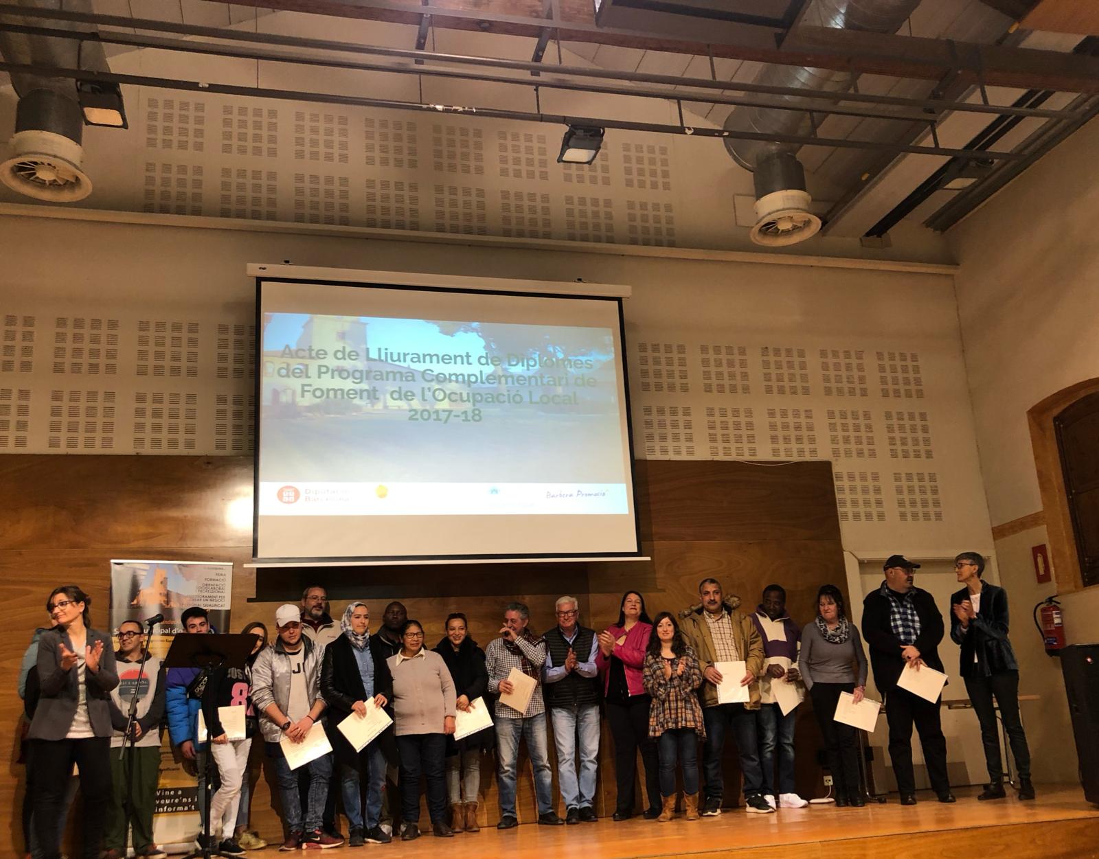 Entrega de Certificados de Operador de Carretillas de manutención