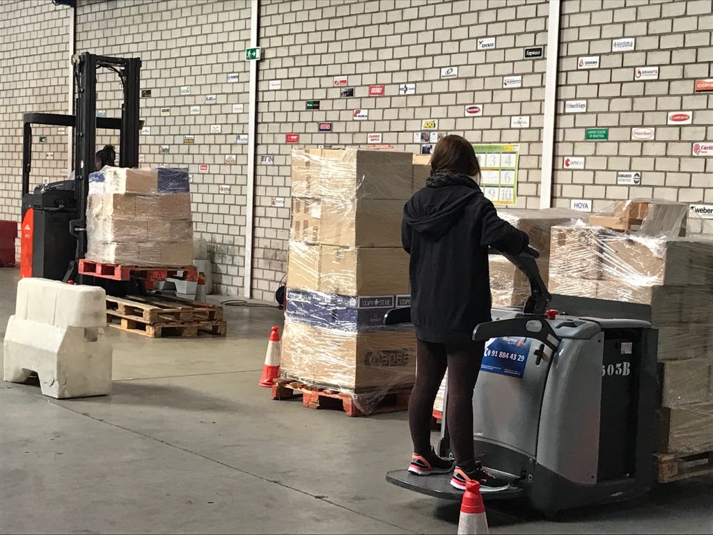 Último día de prácticas para alumnos de la cámara de comercio