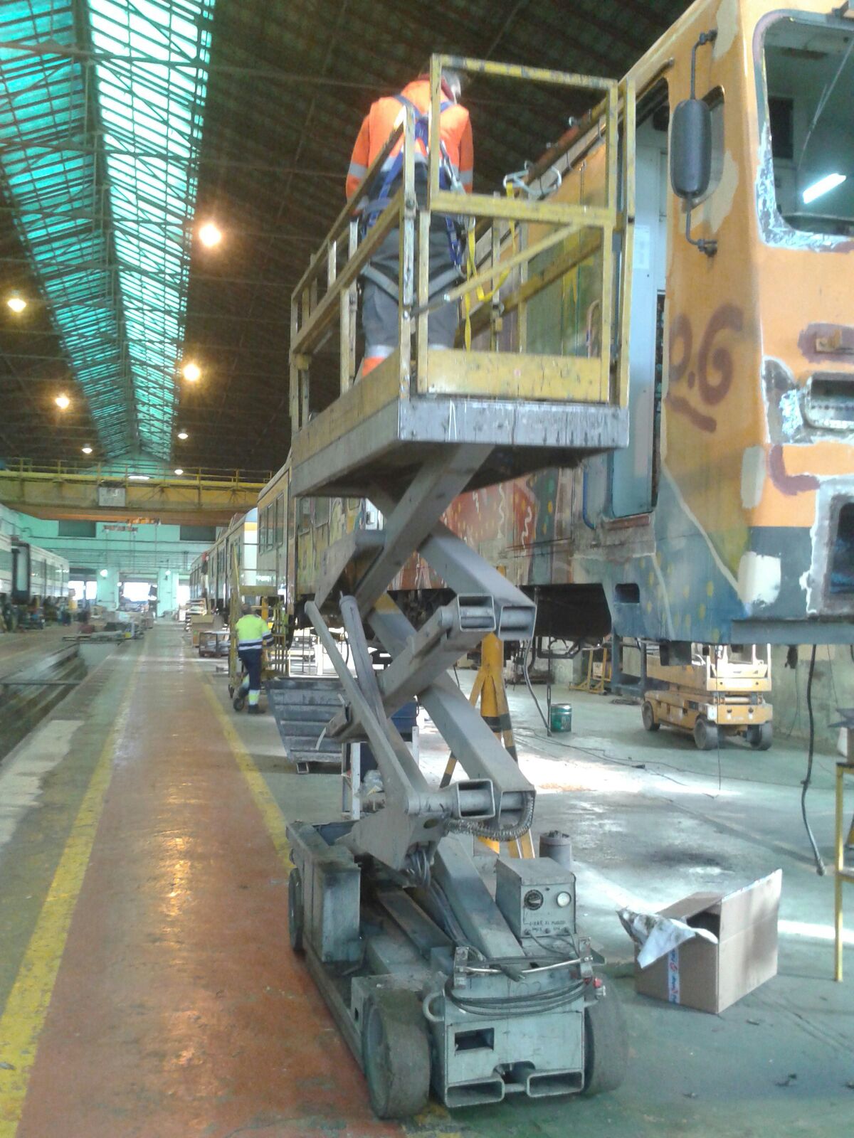 Curso de Plataforma Elevadora para ACTREN