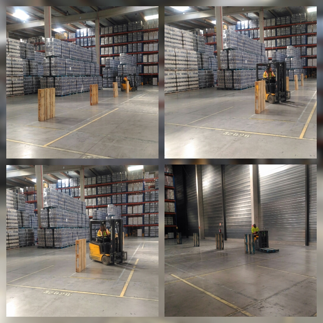 Circulación con obstáculos para DHL en el centro logístico de NESTLÉ