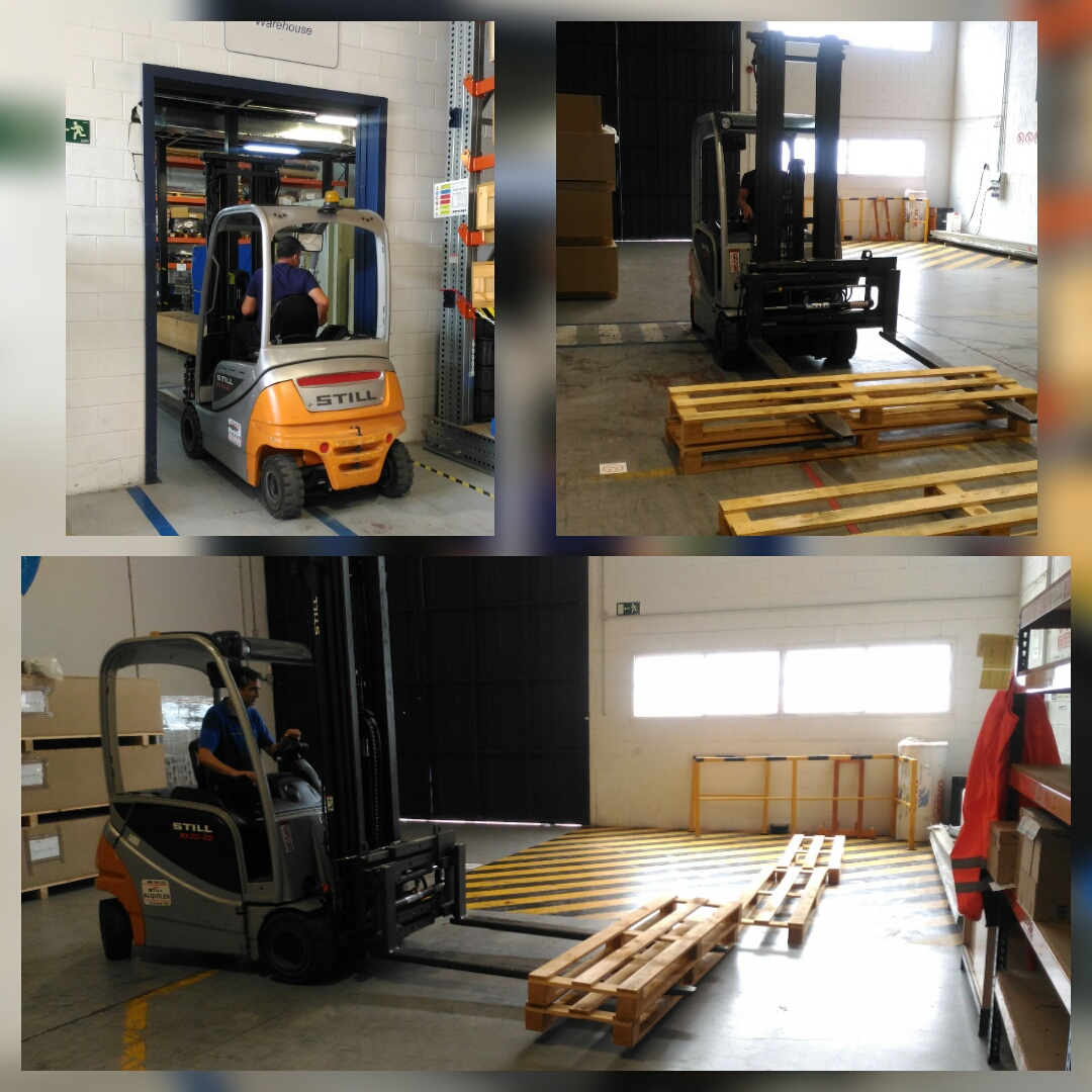 Curso de Carretilla Frontal para KUEHNE + NAGEL