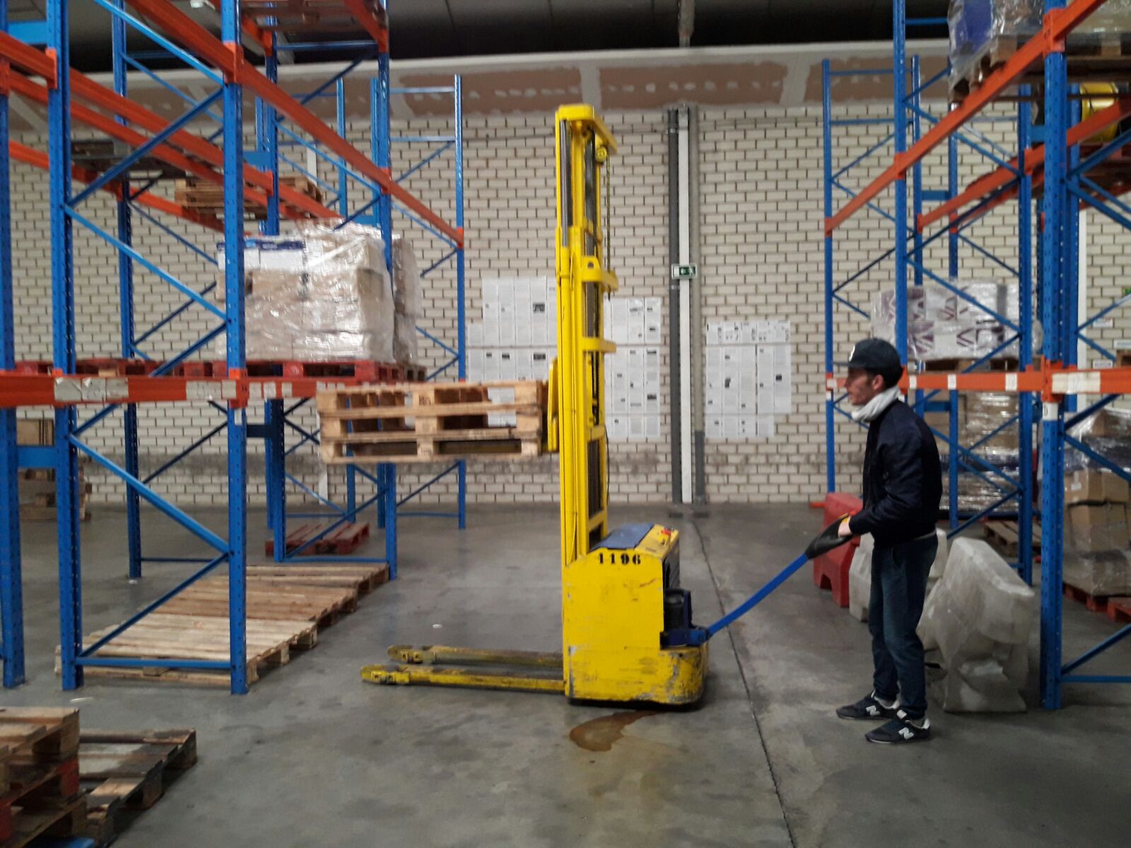 Prácticas con apilador para la Cámara de Comercio