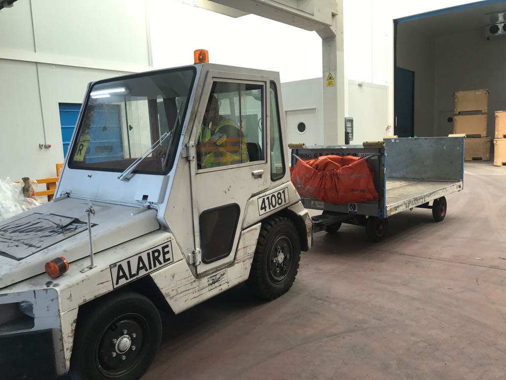 Curso de tractor industrial para Alaire