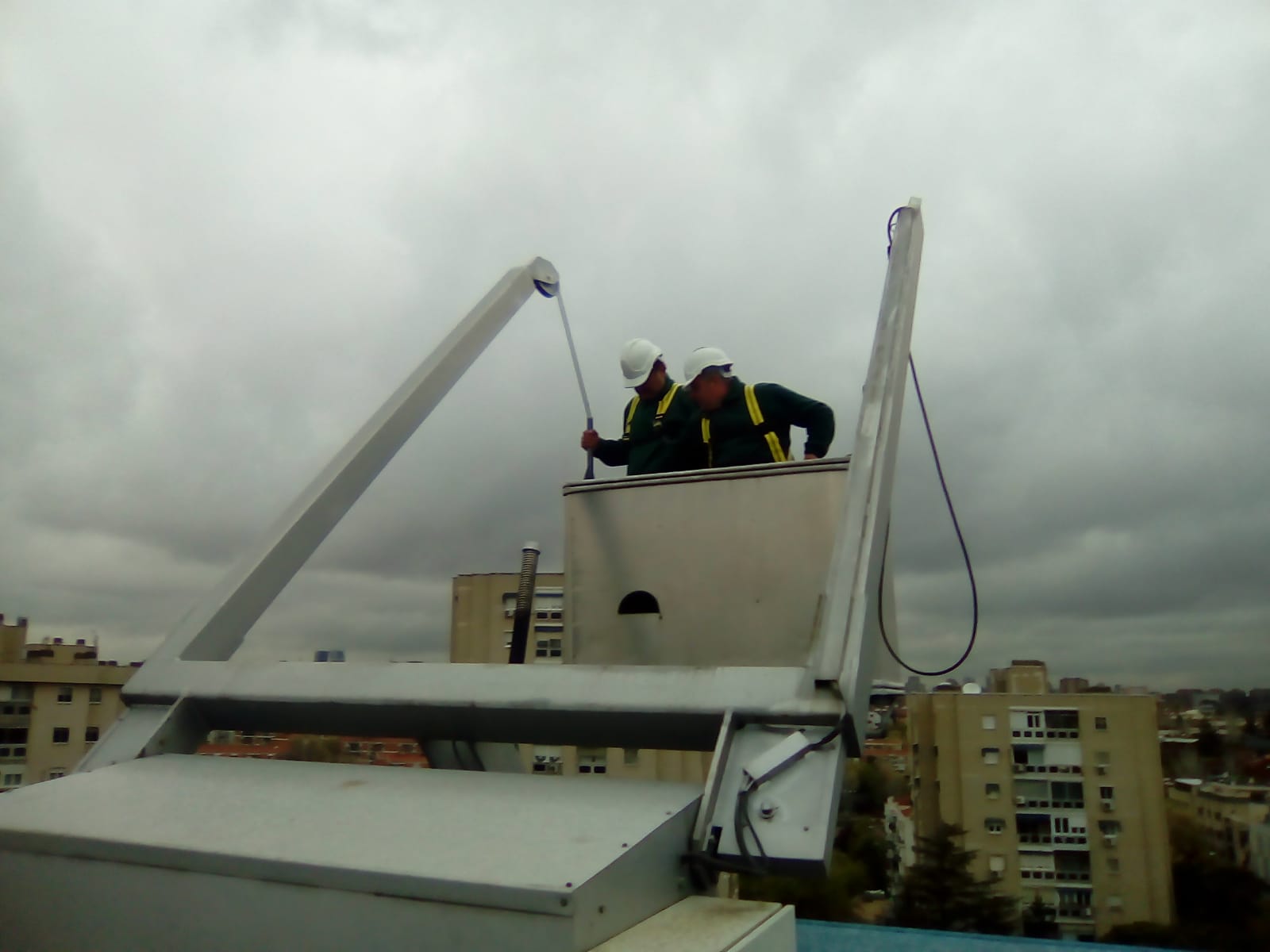 Curso de Góndola para fachadas para Garnica Facility Services