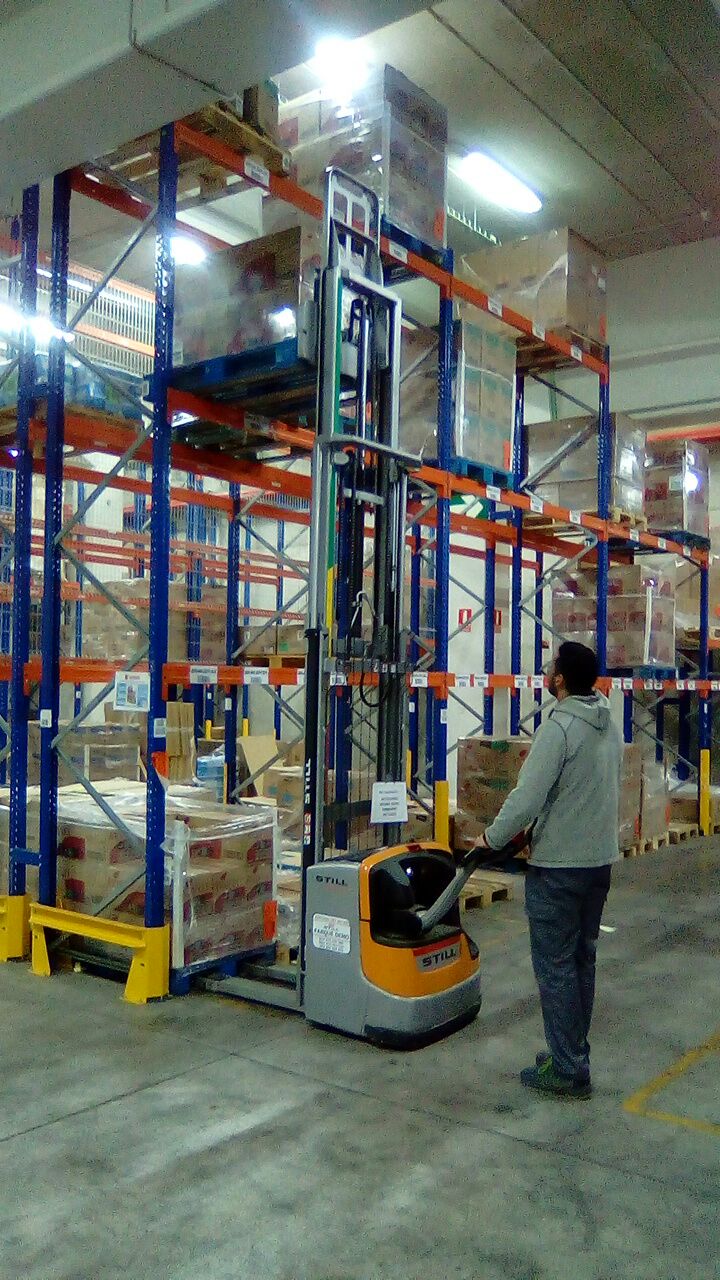 Ejercicio con Apilador en GRUPO COFARES