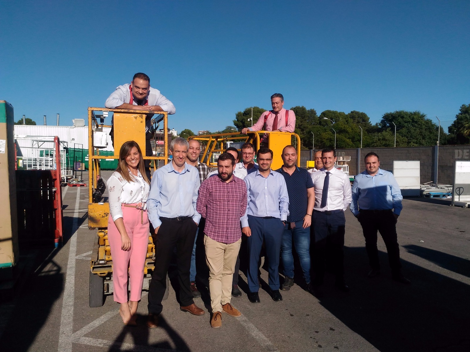 Curso de Formación de Formadores de carretillas elevadoras y PEMP para Carrefour
