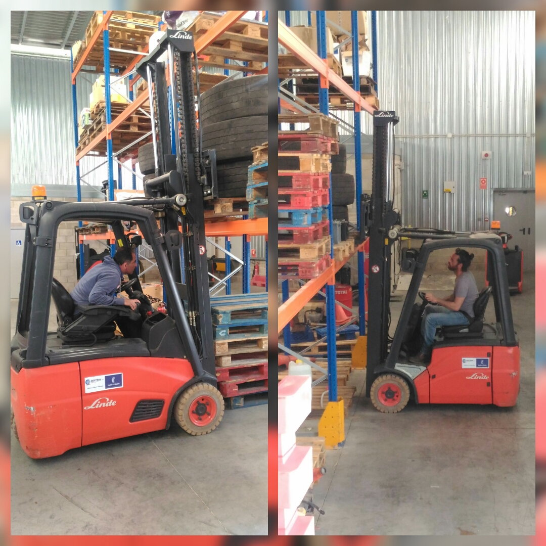 Curso de Carretilla frontal para BALL BERVERAGE PACKAGING IBËRICA