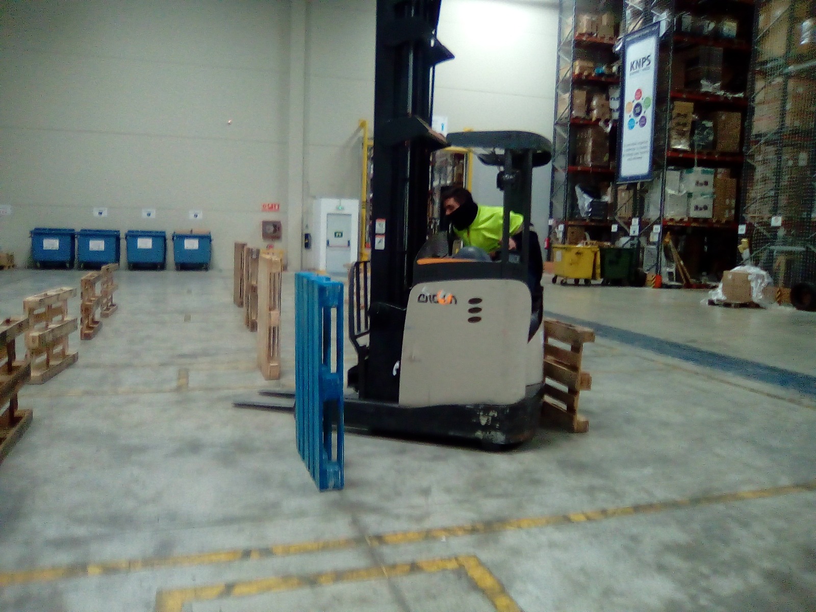 Actualización de Carretilla Retráctil para KUEHNE NAGEL
